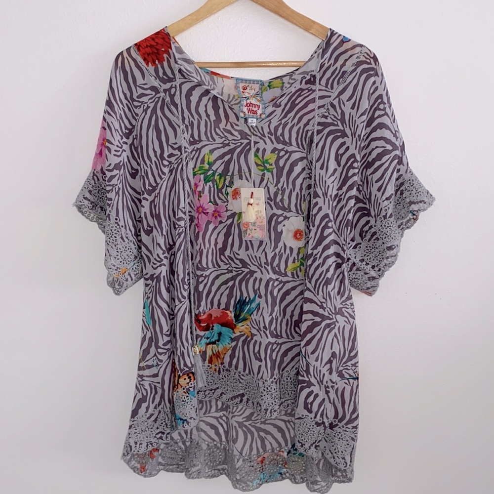 Johnny Was Saba Blouse / Cover Ups👚
